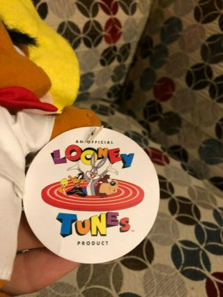 Looney Tunes SPEEDY GONZALES Gonzalez Vintage 1996 Stuffed Plush Doll ACE Retro 3