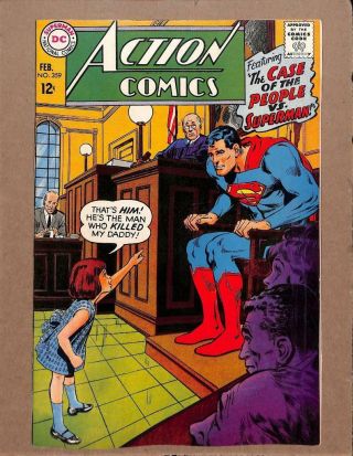 Action Comics 359 - - Superman Justice League America Dc Comics