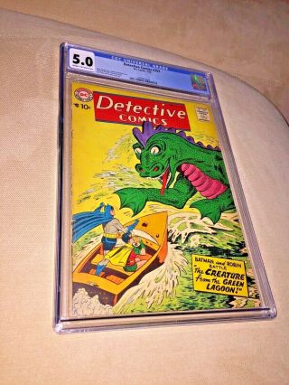 Detective Comics 252,  Cgc 5.  0,  Cream To Off - White Pages