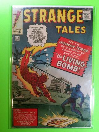 1963 Marvel Comics Strange Tales 112 Silver Age Comic Jack Kirby Dick Ayers