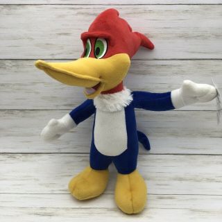 2018 Universal Studios Toy Factory Plush 14 " Woody Woodpecker