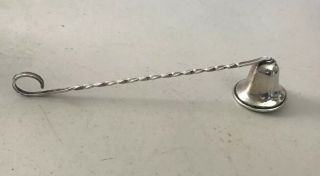 8 " Antique Candle Snuffer,  Sterling Silver Scrap Or Use