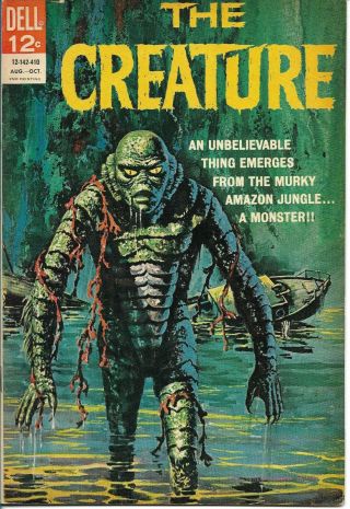 The Creature 1 Dell Movie Comic 1964