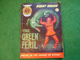 Lion Picture Library 8 Robot Archie " The Green Peril " 1964