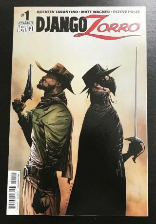 (2014) Django Zorro 1 Cover A Soon To Be Movie By Quentin Tarantino Htf