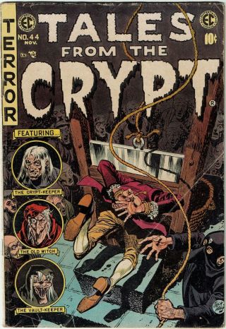 Tales From The Crypt 44 Ec 1954 Pre Code Classic Vg,