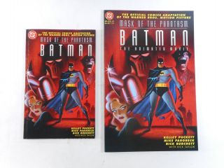 Dc Comics Batman Mask Of The Phantasm Oashcan Mini Comic & Tpb Set Bruce Timm