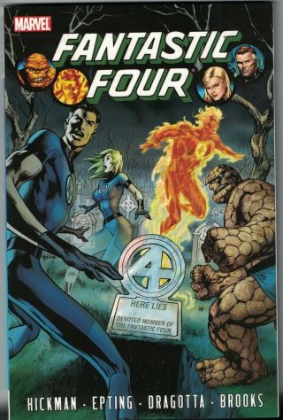Fantastic Four By Jonathan Hickman Vol 4 Tp Tpb $19.  99 Srp Namor 583 - 588