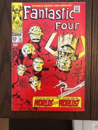 Fantastic Four 75 (jun 1968,  Marvel) Ok
