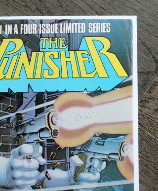 ULTRA RARE - Punisher Limited Series Issue 1 Canadian Variant (1986) VF/NM,  / - 2