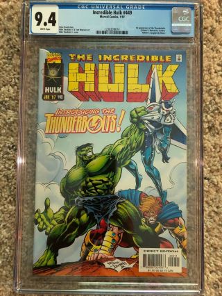 Incredible Hulk 449 Cgc 9.  4