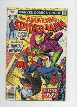 Spider - Man (1963 1st Series) 179.  The Goblin 