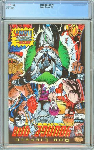 Youngblood 2 CGC 9.  8 White Pages (1992) 2030574013 2