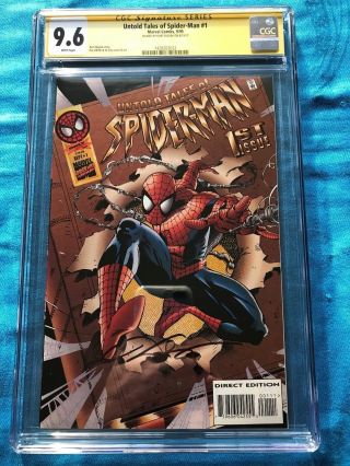 Untold Tales Of Spider - Man 1 - Marvel - Cgc Ss 9.  6 Nm,  - Signed By Kurt Busiek