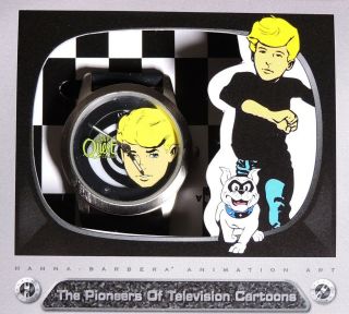 P208.  Hanna - Barbera Jonny Quest Pioneers Of Animation Le Fossil Watch (1996)