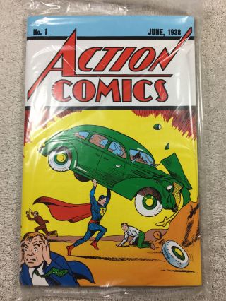 Loot Crate Dc Action Comics 1 1938 Official Reprint 1st Superman