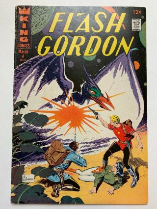 Autographed Flash Gordon 4 (1967) Signed By Al Williamson.  Awesome 12c Comic