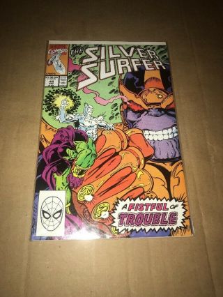 Silver Surfer 44 1st Appearance Infinity Gauntlet Nm Thanos Marvel Comic