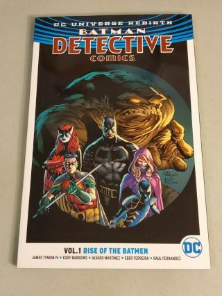 Batman Detective Comics Volume Vol1 Rise Of The Batmen Dc Rebirth Tpb 2017