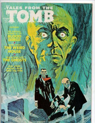 Tales From The Tomb Vol.  3 5 (oct 1971,  Eerie Publications) Vf,  8.  5