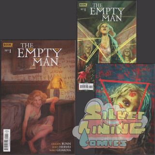 The Empty Man 1 Set Of Three Cover A,  B,  C Variant 2018 Boom