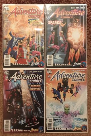 Adventure Comics (2010) 516 - 529,  Legion Of - Heroes,  Atom,  Dc Comics