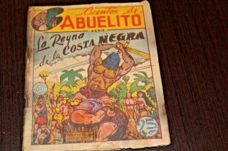 Conan Queen Of The Black Coast 21 1952 Mexico Comic La Reina De La Costa Negra