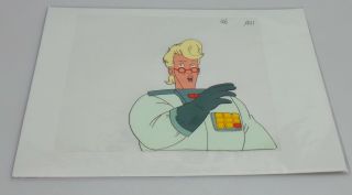 The Real Ghostbusters Animation Cel Hand Drawn Sketch Egon Spengler 103