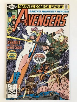 Avengers 195 - 1st Appearance Of Taskmaster (cameo) Nm -