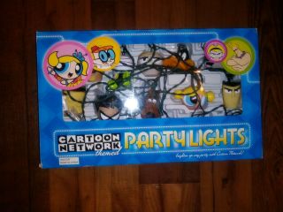 Vtg 2003 Cartoon Network Party Lights Never Promotional Item Very Rare