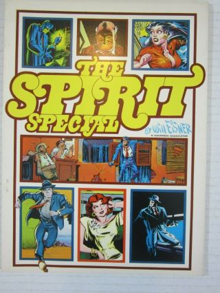 The Spirit Special 1975 Warren Publications Will Eisner Scarce Mail Order Item