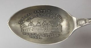Portland,  Oregon - Paye & Baker 1905 Lewis & Clark Exposition Sterling Spoon 3