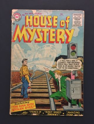 House Of Mystery 47 2.  5/good,  February 1956 Dc