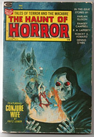 The Haunt Of Horror 1 (1973 Marvel Comics) - Tales Of Terror And The Macabre