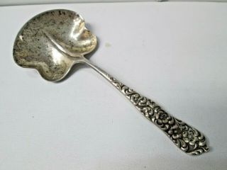 Dominick & Haff Rococo Sterling Silver Bon Bon Nut Spoon