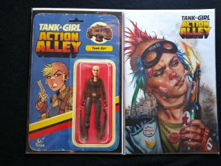 Tank Girl Action Alley Greg Staples Cover & Cover B From Titan Comics Nm
