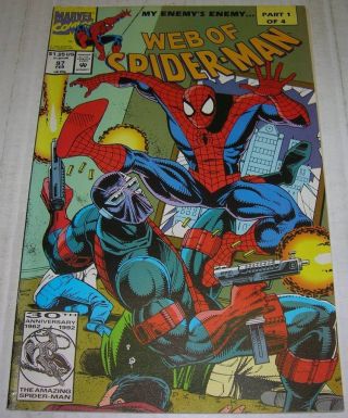 Web Of Spider - Man 97 (marvel Comics 1993) 1st Appearance Nightwatch (fn, )