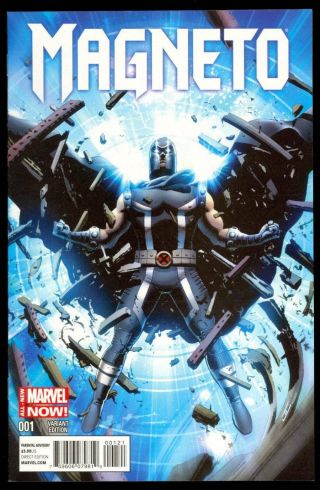 Magneto 1 John Cassaday 1:50 Variant Cover Marvel Now X - Men