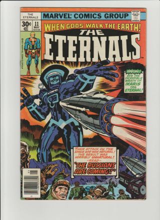 The Eternals 11 1977 High Resolution Scans.  Raw Book Jack Kirby