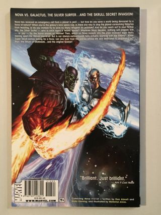 Marvel NOVA REALM OF KINGS & SECRET INVASION TPB Softcover (set of 2) 4
