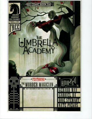 Umbrella Academy Comic Book Day 1 Rare Key G Way Dark Horse Fcbd 1st App