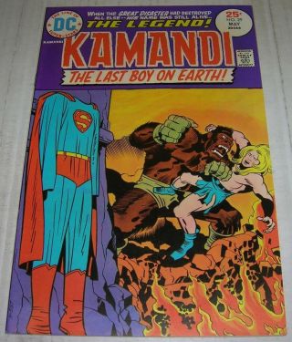 Kamandi The Last Boy On Earth 29 (dc 1975) Superman (fn/vf) Jack Kirby Art