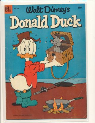 Donald Duck 29 - Carl Barks Cover Vg Cond.