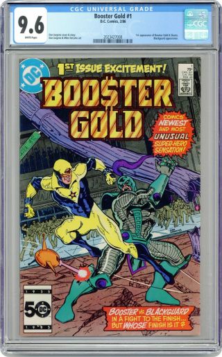 Booster Gold (dc 1st Series) 1 1986 Cgc 9.  6 2023427008