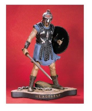 Gladiator Movie Maximus Statue Helmet Sword Spartacus Rome 2 Roman Bowen Nib