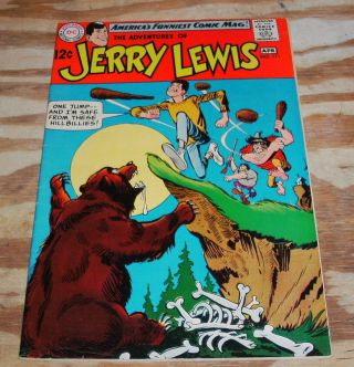 Adventures Of Jerry Lewis Very Fine/near 9.  0
