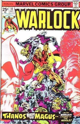 Warlock 10 Strict Vf/nm - Artist Jim Starlin High - Grade 50 Off Ends Soon