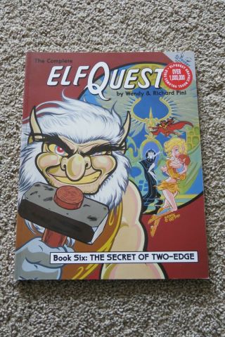 The Complete Elfquest Tpb Book Six The Secret Of Two - Edge Very Rare Oop Pini