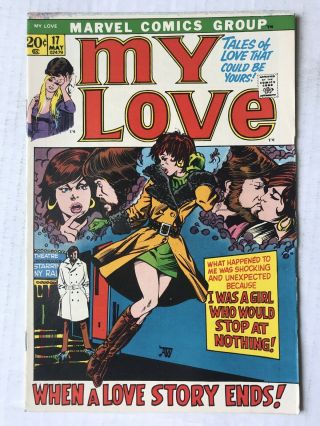 My Love 17 May 1972 Vintage Romance Comic Books Marvel