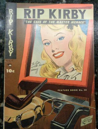 Rip Kirby Comic Book Feature Book No.  54 Alex Raymond 1948